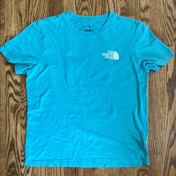Turquoise The North Face women’s Never Stop Exploring t-shirt, size medium - Picture 1 of 10